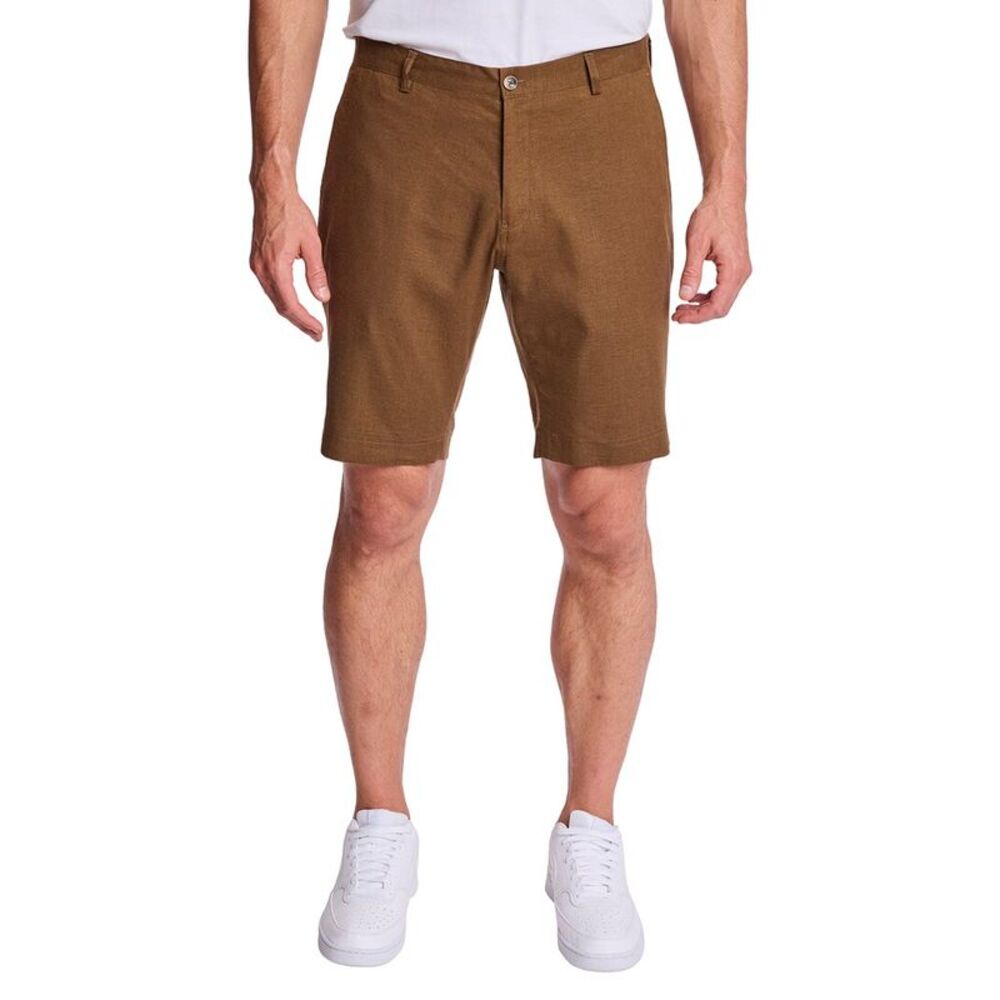 Paisley & Gray Mens Felix Linen-Blend Short